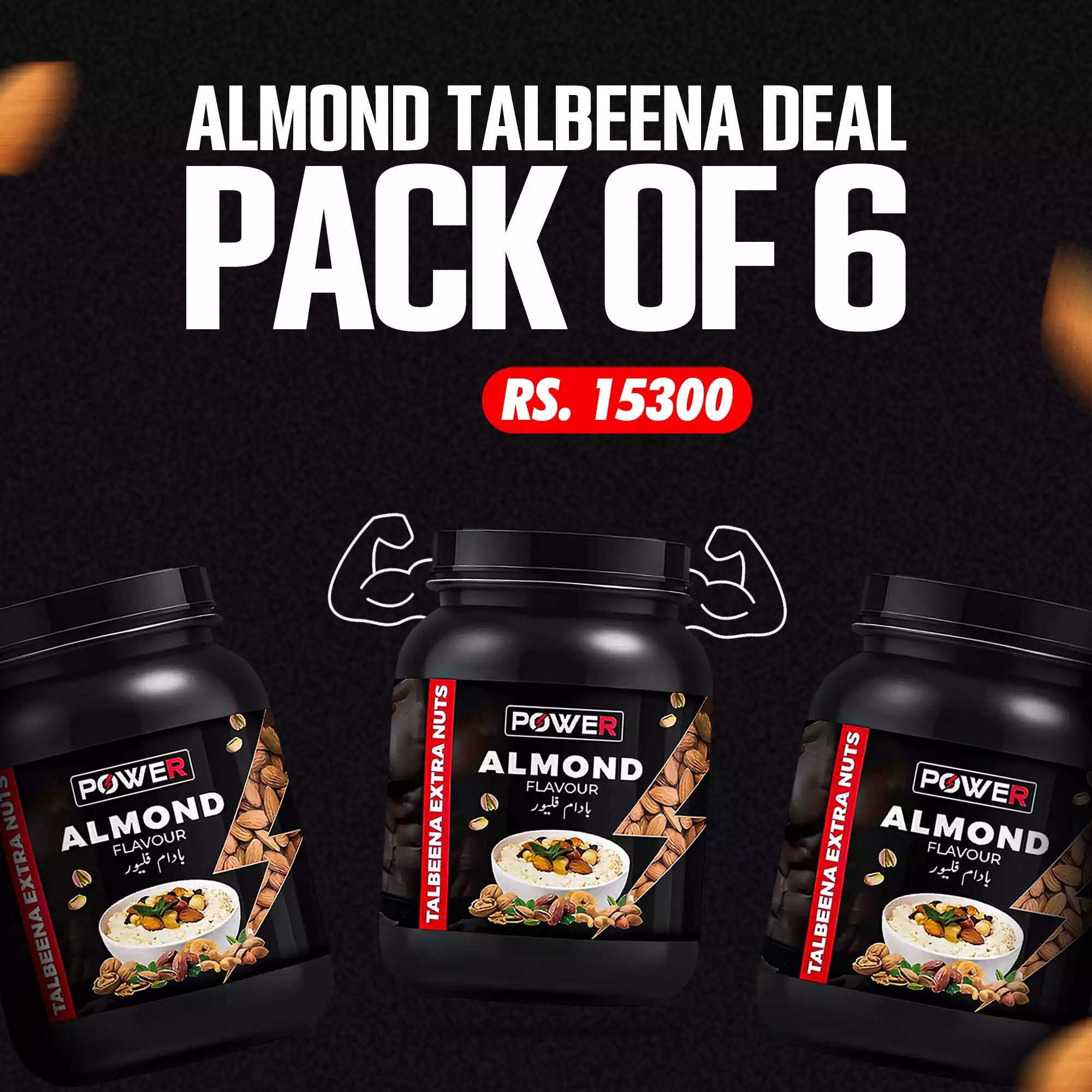 Almond Talbeena (Pack of 06)